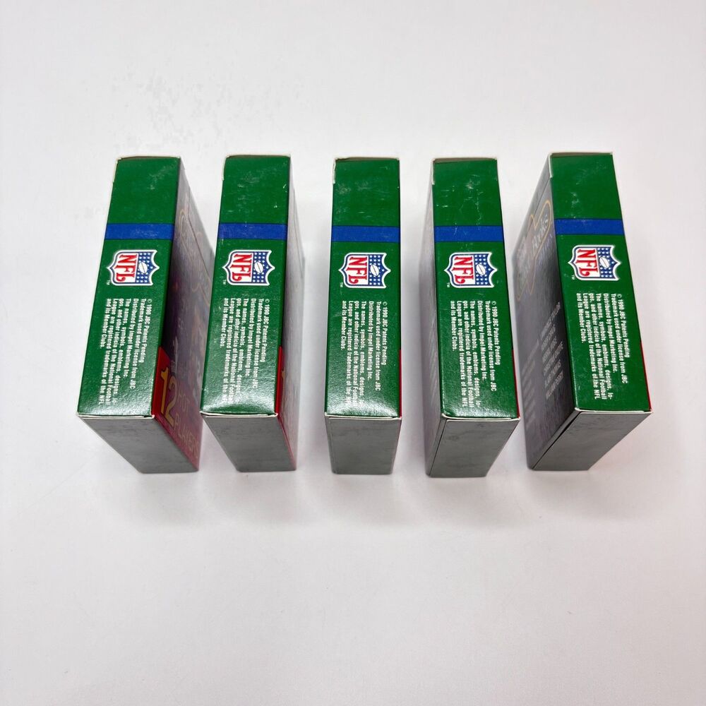 LOT OF 5 NFL PRO SET COLLECT-A-BOOKS 1990 SERIES 2 FACTORY SEALED - Picture 3 of 5